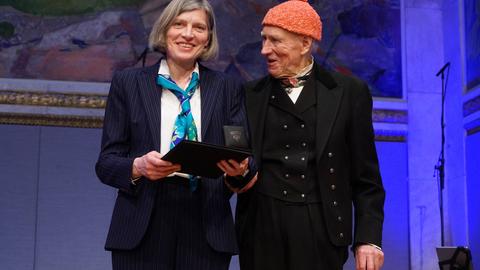 Lene Hau and Olav Thon