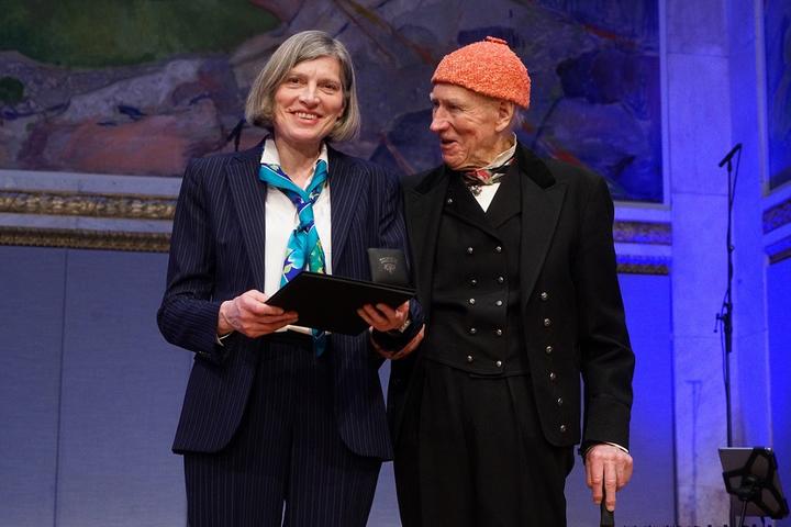 Lene Hau and Olav Thon
